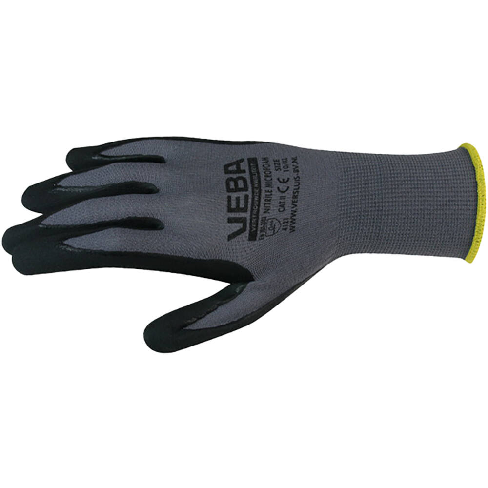 VEBA WERKHANDSCHOEN NITRIL MICROFOAM XL