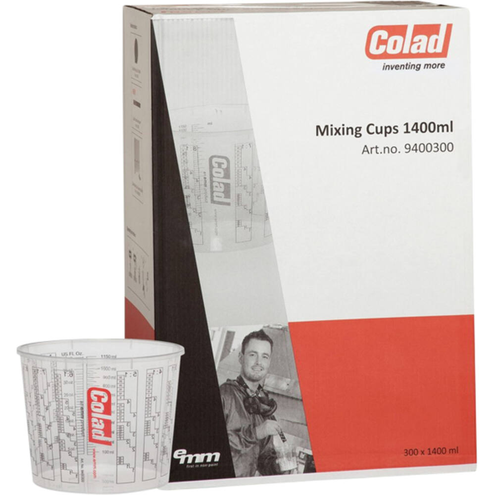 Colad Mengbeker Doos 300 st 1400 ml