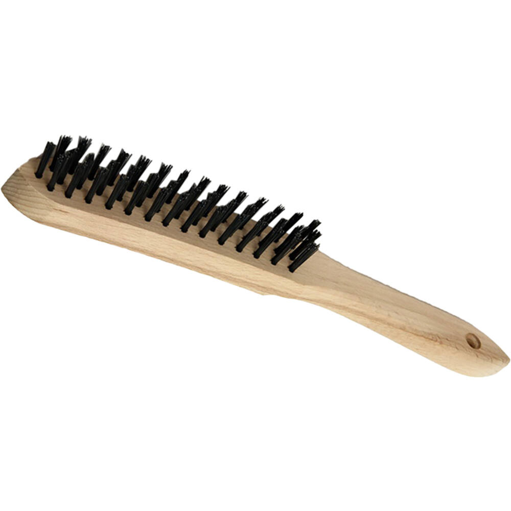 VEBA Staalborstel 3 Rij Hout