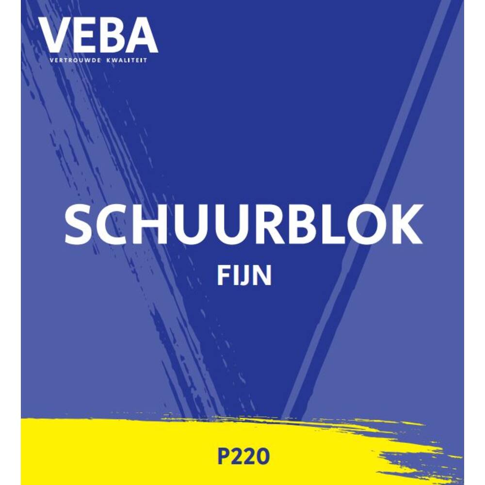 SCHUURBLOK FIJN GEEL P220