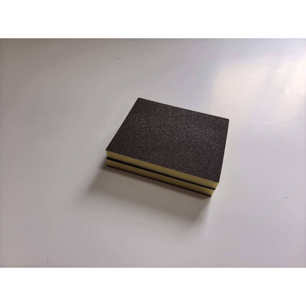 SCHUURPAD FOAM FIJN GEEL 2ST