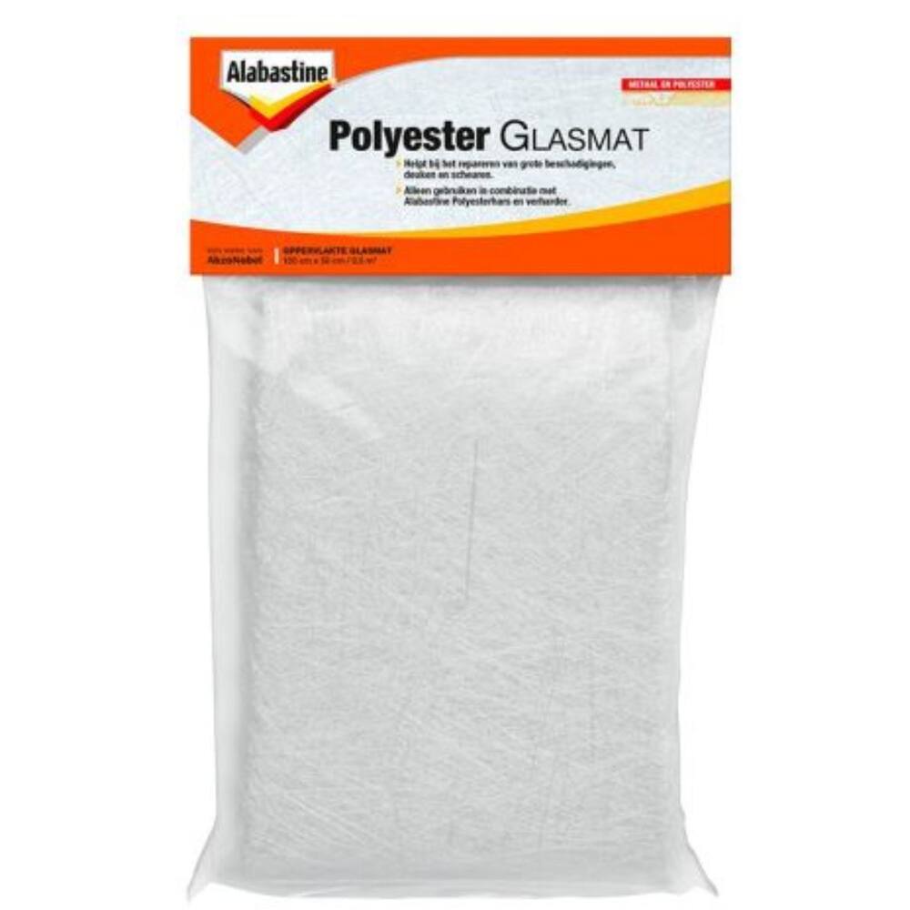 Alabastine Polyester & Metaal Glasmat