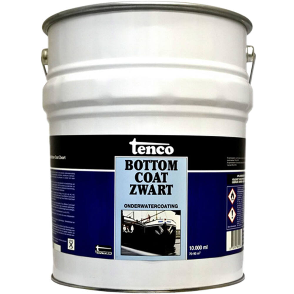Tenco Bottomcoat Zwart 10 L