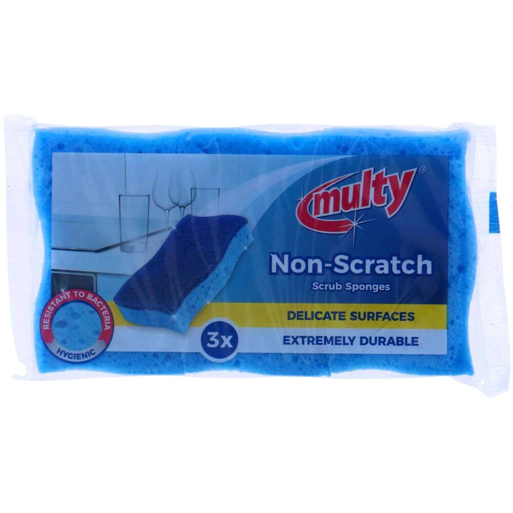 Multy Super Schuurspons Anti-kras 3 st