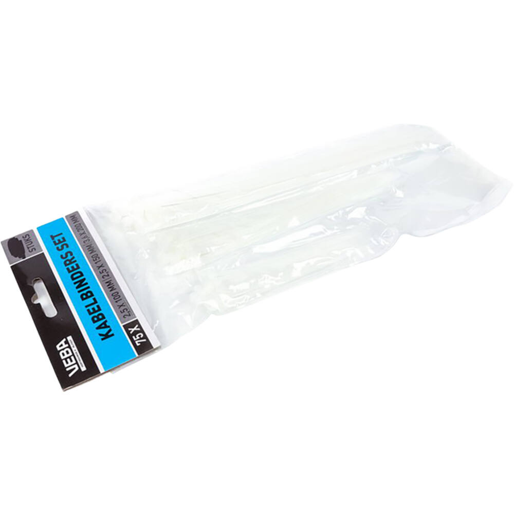 VEBA Kabelbinder Set (75x25x100/25x150/36x200 mm)