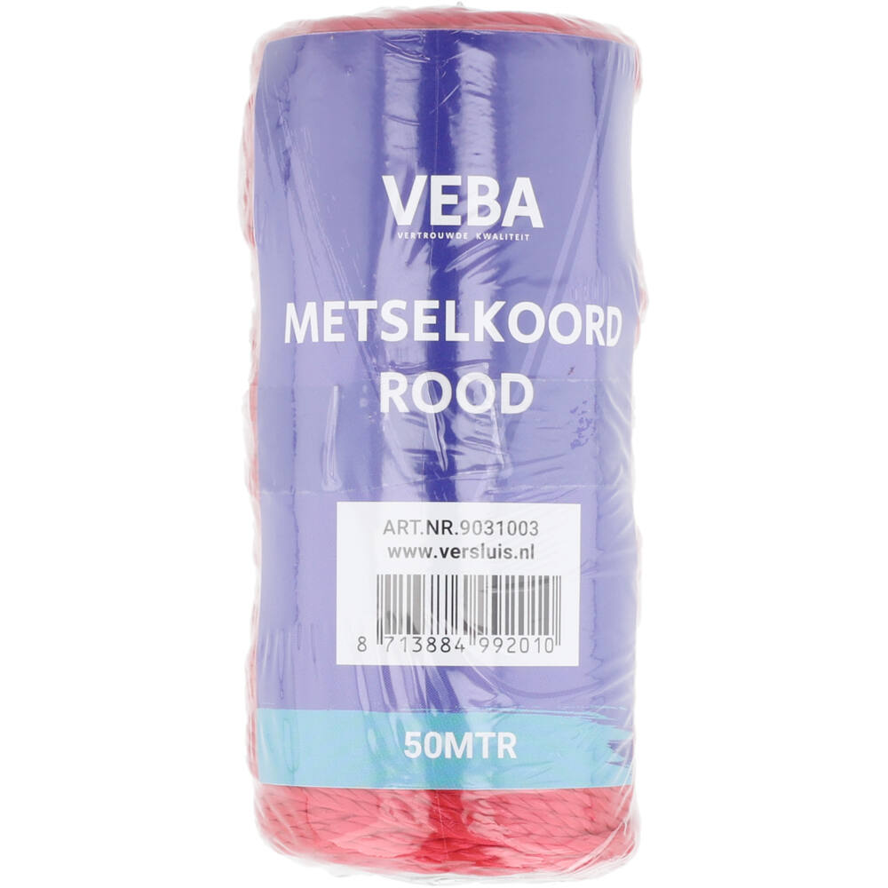 VEBA Metselkoord Rood 50 m