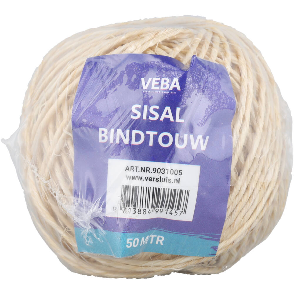 VEBA Sisal Bindtouw 50 m