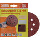 VEBA Schuurschijf Klittenband 125 mm 10 st P80