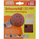 VEBA Schuurschijf Klittenband 125 mm 10 st P180