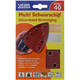 VEBA Multi Schuurschijf Met Klittenband 110x147 mm 7 Gaten 10 st P40
