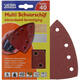 VEBA Multi Schuurschijf Met Klittenband 110x147 mm 7 Gaten 10 st P40