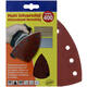 VEBA Multi Schuurschijf Met Klittenband 110x147 mm 7 Gaten 10 st P400