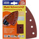 VEBA Multi Schuurschijf Met Klittenband 110x147 mm 7 Gaten 10 st P220