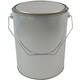VEBA Leeg Verfblik Uitw Blank/Inw Gecoat Exclusief Deksel 5 L
