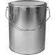 VEBA Leeg Verfblik Uitw Blank/Inw Gecoat Exclusief Deksel 5 L