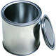 VEBA Leeg Verfblik Uitw Blank/Inw Gecoat Exclusief Deksel 1 L