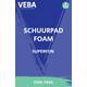SCHUURPAD FOAM SUPERFIJN GROEN 2ST
