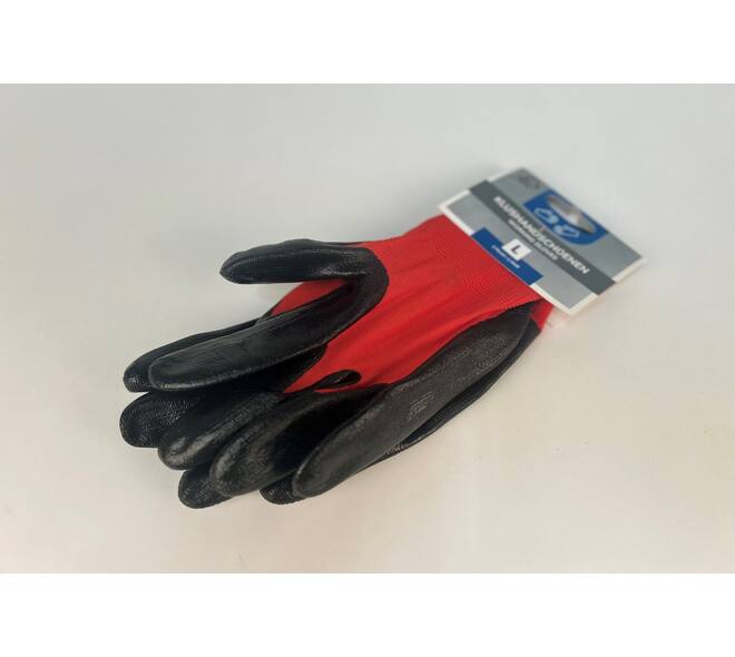 Werkhandschoenen Rood Maat L/Size 9