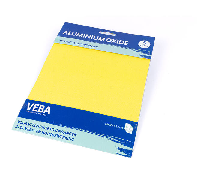 VEBA Schuurpapier Vellen 23 x 28cm Aluminium Oxide 5 st Fijn P240