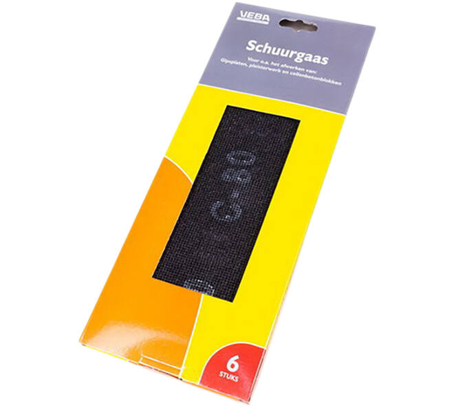 VEBA Schuurgaas 280x115x4 mm Assortiment 6 st