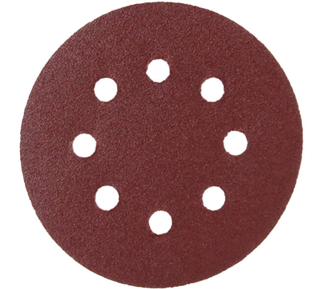 VEBA Schuurschijf Klittenband 125 mm 10 st P80
