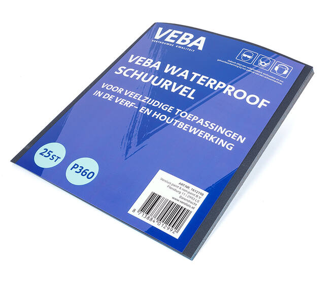 VEBA Schuurpapier Vellen 23 x 28cm Waterproof 25 st P360