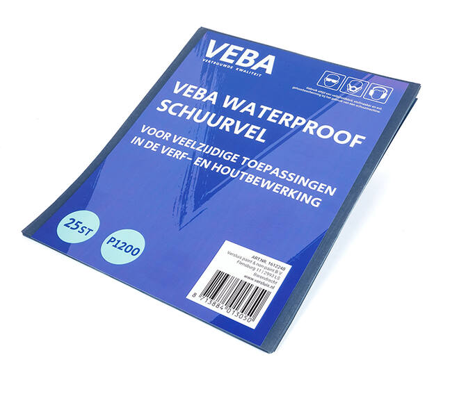 VEBA Schuurpapier Vellen 23 x 28cm Waterproof 25 st P1200