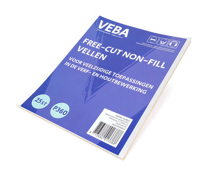 VEBA Schuurpapier Vellen 23 x 28cm Free-cut Non-fill 25 st P360