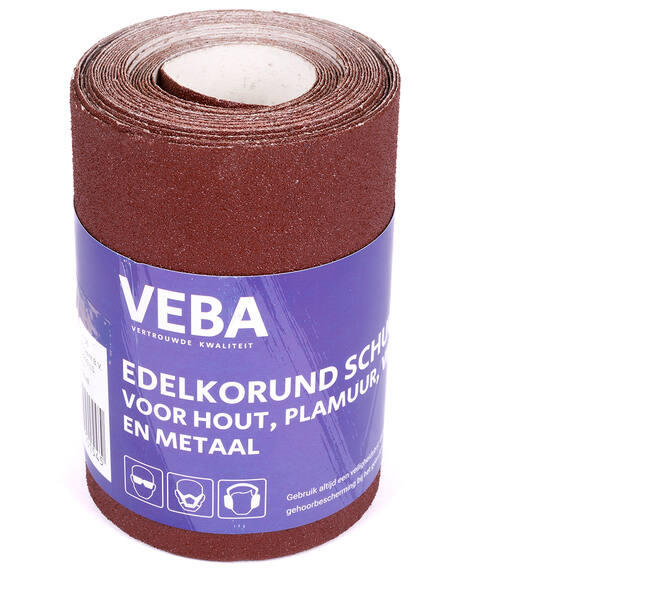 VEBA Schuurpapier Rol 110 mmx4,5 m Edelkorund P80
