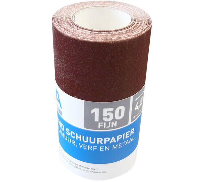VEBA Schuurpapier Rol 110 mmx4,5 m Edelkorund P150