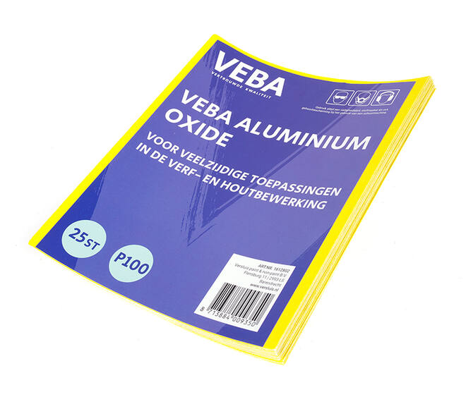 VEBA Schuurvellen 23x28cm Aluminium Oxide 25 st P100