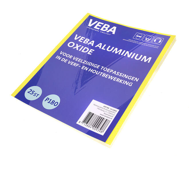 VEBA Schuurvellen 23x28cm Aluminium Oxide 25 st P180