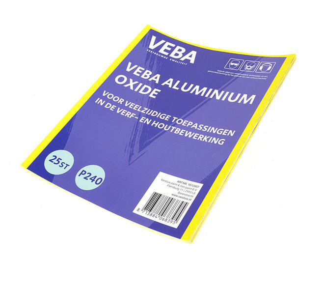 VEBA Schuurvellen 23x28cm Aluminium Oxide 25 st P240