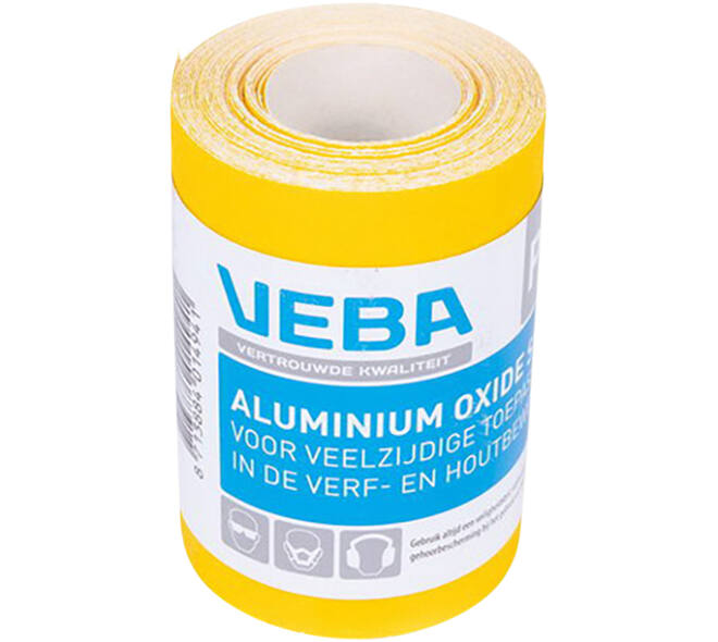 VEBA Schuurpapier Rol 95 mmx5 m Aluminium Oxide P120
