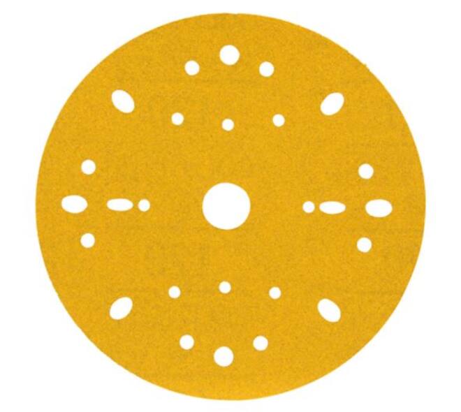 3M Hookit Gold Abrasive Disc 09282, P120, 6-inch (150mm), Dust-Free