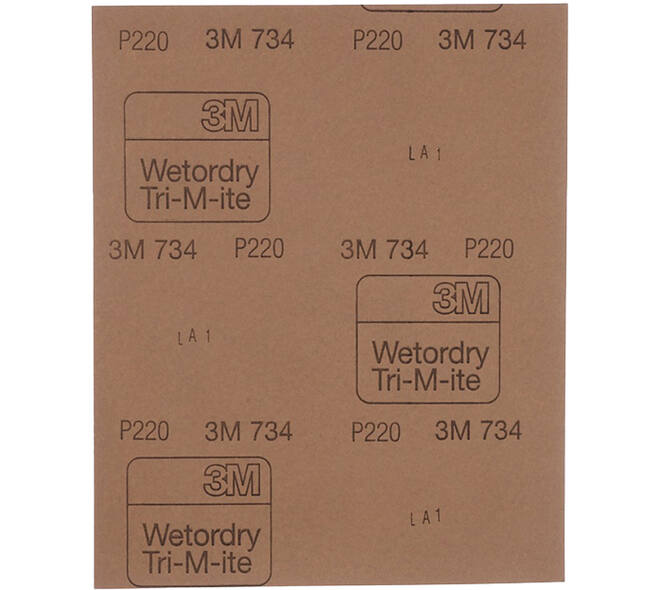 3M Wetordry Schuurvel 734 230x280 mm (1980) 25 st P220