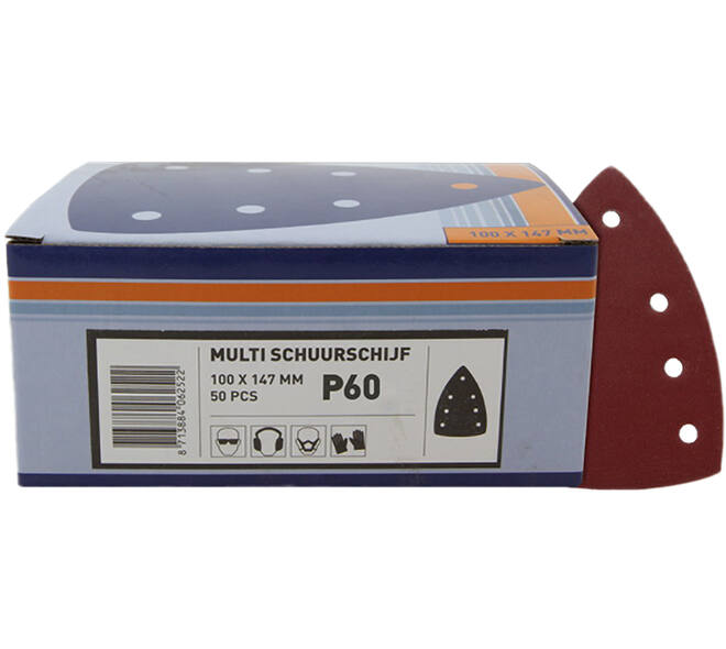VEBA Klittenband Schuurpapier Delta 93 mm 50 st P60