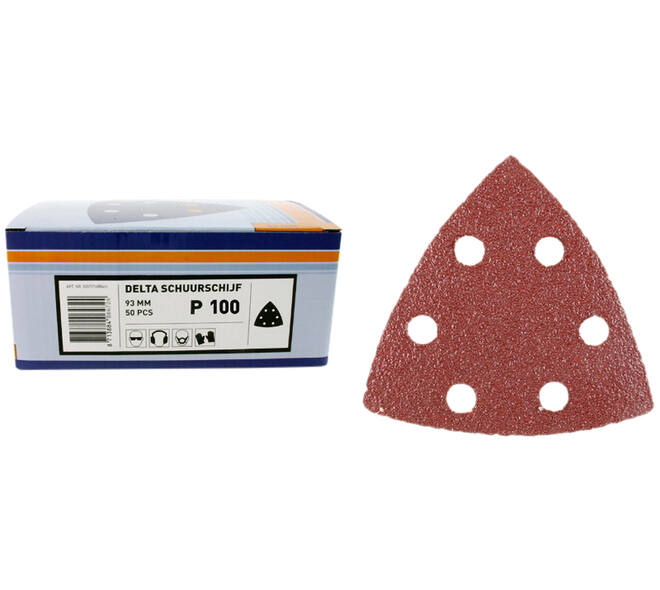VEBA Klittenband Schuurpapier Delta 93 mm 50 st P100
