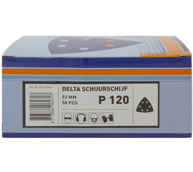 VEBA Klittenband Schuurpapier Delta 93 mm 50 st P120