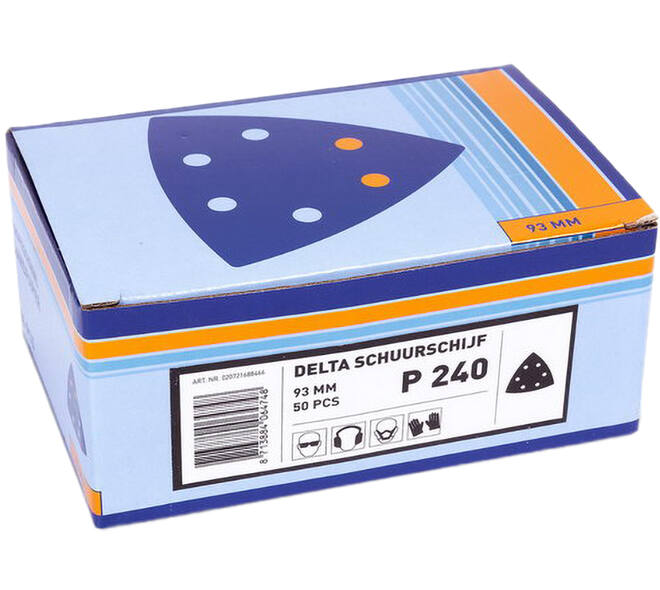VEBA Klittenband Schuurpapier Delta 93 mm 50 st P240