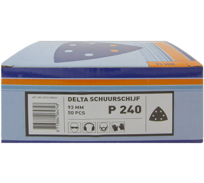 VEBA Klittenband Schuurpapier Delta 93 mm 50 st P240