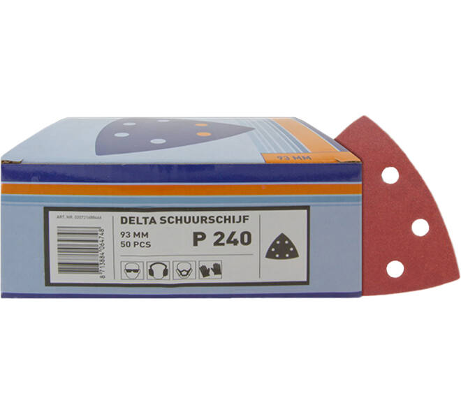 VEBA Klittenband Schuurpapier Delta 93 mm 50 st P240