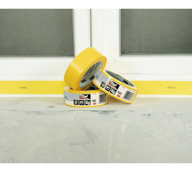 3M Afplaktape, 24418SW, Verschillende oppervlakken, 18 mm x 50 m, 1 rol - 100% PEFC SGSCH-PEFC-COC-110078