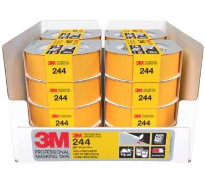 3M Afplaktape, 24436SW, Verschillende oppervlakken, 36 mm x 50 m, 1 rol - 100% PEFC SGSCH-PEFC-COC-110078
