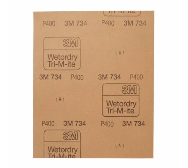 3M Wetordry Schuurvel 734 230x280 mm (1975) 25 st P400