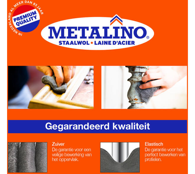 Metalino Staalwol Nr 0000 Superfijn