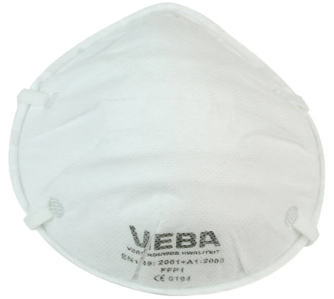 VEBA Mondkapjes/Stofmaskers FFP1 4 st