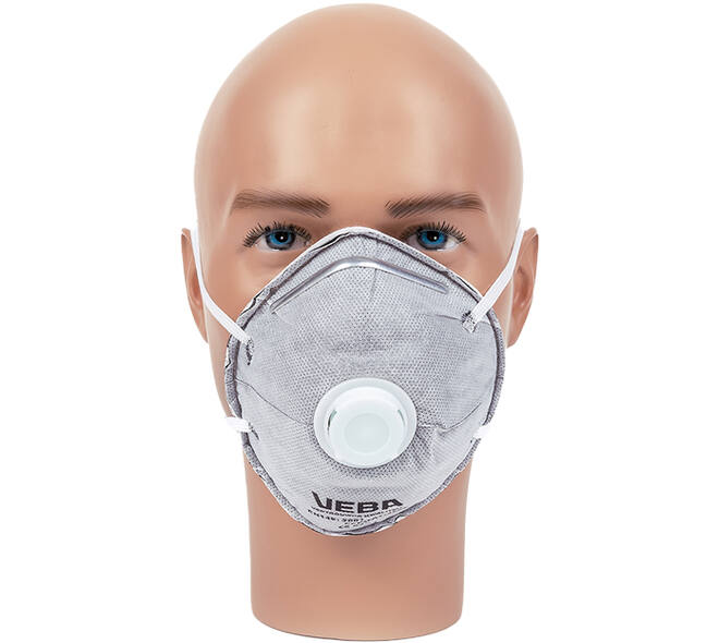 VEBA Mondkapjes/Stofmaskers FFP2 Tegen Geur + Ventiel 2 st