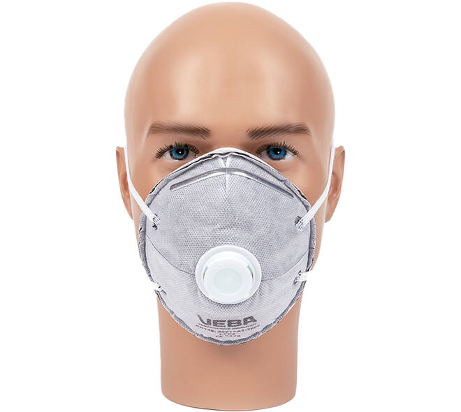VEBA Mondkapjes/Stofmaskers FFP2 Tegen Geur + Ventiel 10 st