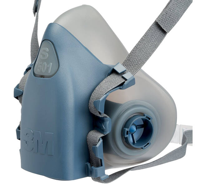 3M Herbruikbaar Halfgelaatsmasker, maat M, 7502